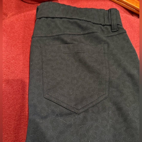 Liverpool Leopard Print Black Pants - Picture 3 of 7